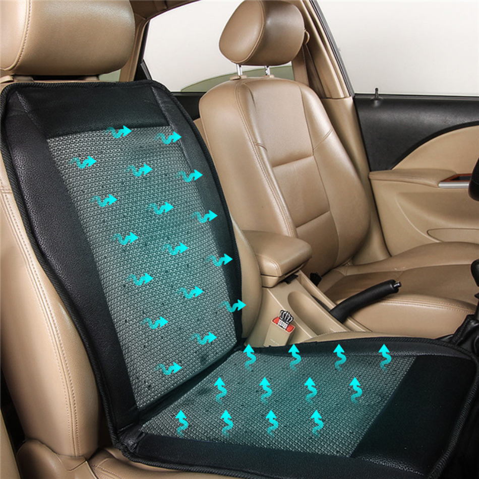 BYDOT Cooling Seat Cover Airflow Ventilated Cushion with 5 Fans
